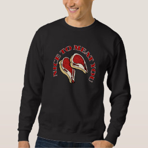 Sudadera Encantado de Conocerte Dijo Sam El Carnicero a Ali