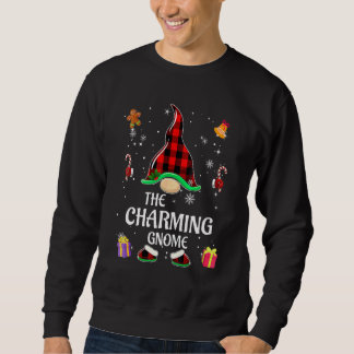 Sudadera Encantadora familia de gnomos pijama de Navidad a 