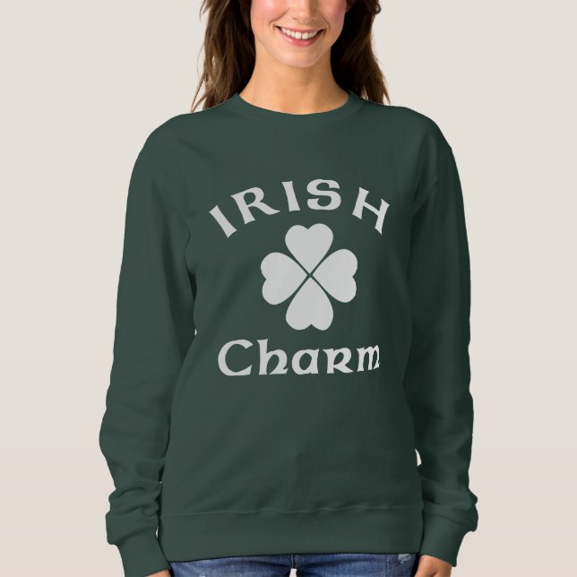 Sudadera Encanto irlandés (Anverso)