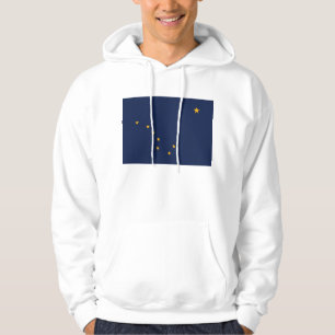 Sudadera encapuchada con bandera de Alaska