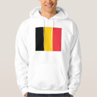Sudadera encapuchada con bandera de Bélgica