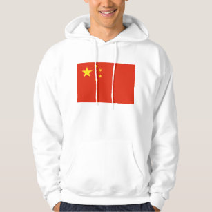 Sudadera encapuchada con bandera de China