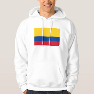 Sudadera encapuchada con bandera de Colombia
