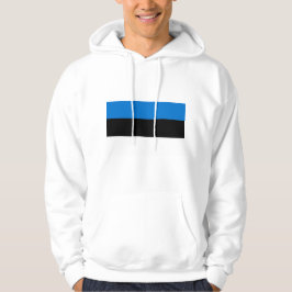 Sudadera encapuchada con bandera de Estonia