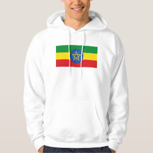 Sudadera encapuchada con bandera de Etiopía