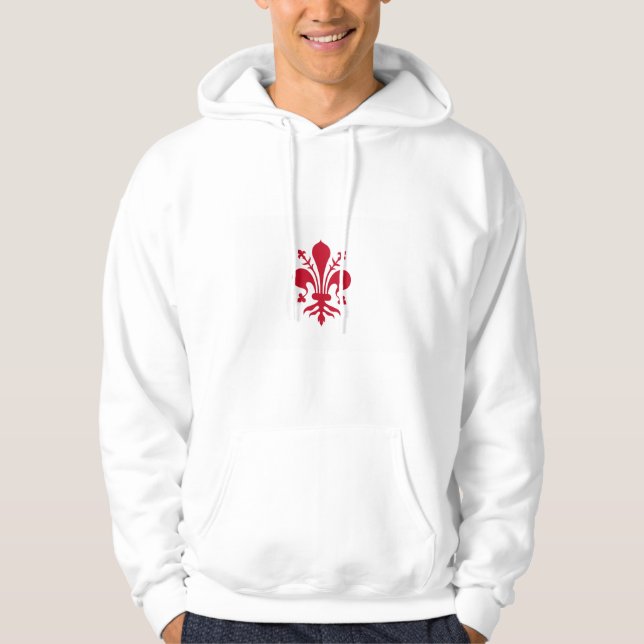 Sudadera encapuchada con bandera de Florencia, Tos (Anverso)