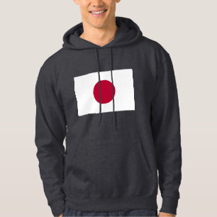 Sudadera encapuchada con bandera de Japón