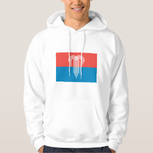Sudadera encapuchada con bandera de Kansas City, E