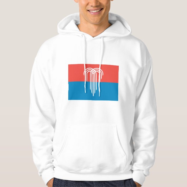 Sudadera encapuchada con bandera de Kansas City, E (Anverso)