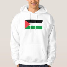 Sudadera encapuchada con bandera de Palestina