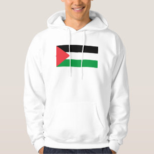 Sudadera encapuchada con bandera de Palestina