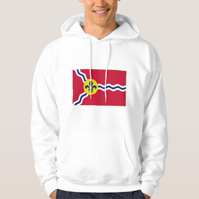 Sudadera encapuchada con bandera de San Luis, Misu (Anverso)