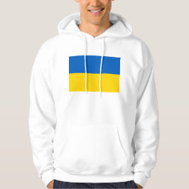Sudadera encapuchada con bandera de Ucrania