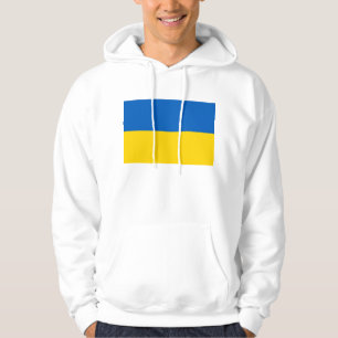 Sudadera encapuchada con bandera de Ucrania