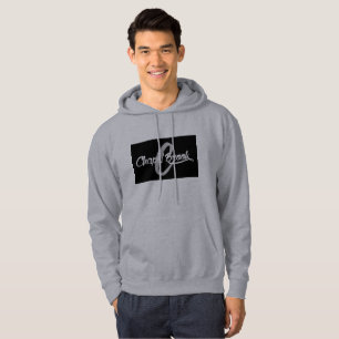 sudadera encapuchada para hombre gris