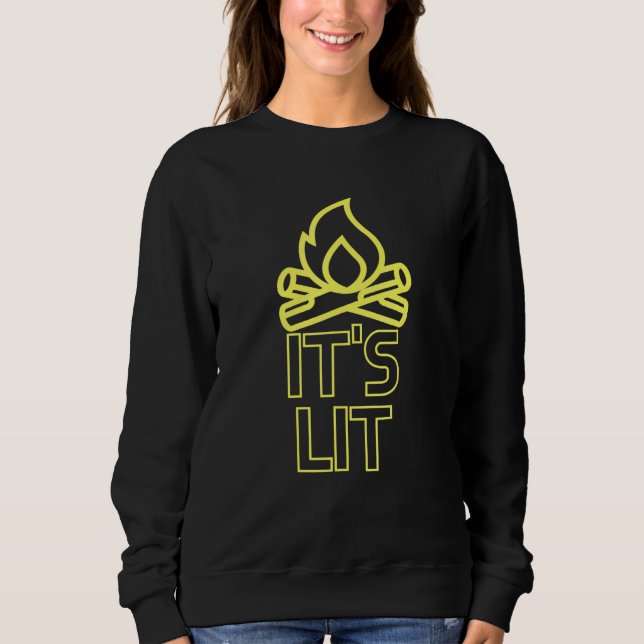 Sudadera Encender su meme de luz, vamos a golpear - somos L (Anverso)