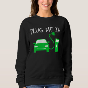 Sudadera Enchufe mi en EV Life Eco Mode Drive EVs Electric