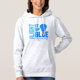 Sudadera Enciende la camiseta de concientización del autism