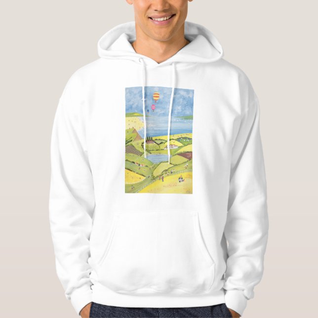 Sudadera Encima de ascendente y lejos (Anverso)