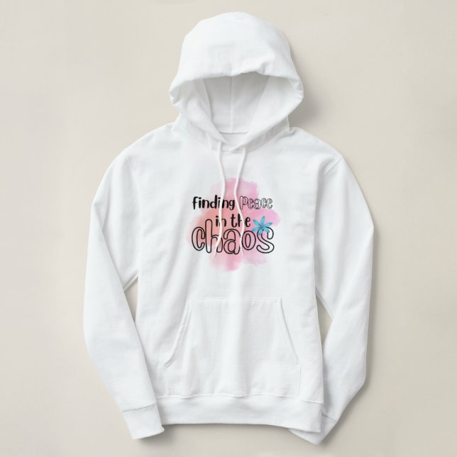 Sudadera Encontrar la paz (Diseño del anverso)