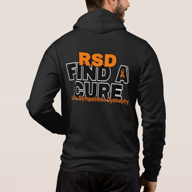 SUDADERA ENCONTRAR UNA CURA/NEGRO...RSD (Reverso)