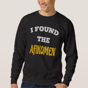 Sudadera Encontré El Pescado Judío De Afikomen Passover