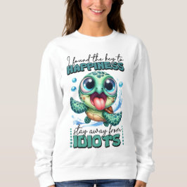 Sudadera Encontré la clave de la felicidad