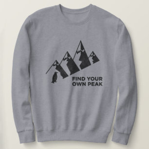 Sudadera Encuentra Tu Propio Pico– Diseño de Pingüino Inspi