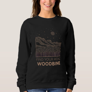 Sudadera Encuentra tu ruta al aire libre Woodbine Nature Ma