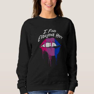 Sudadera Encuentro a todos calientes citas bisexuales Bi ci