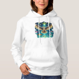 Sudadera Encuentro de OVNI de búho místico