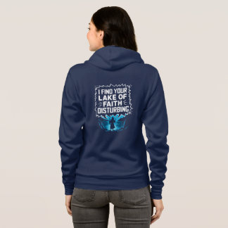 Sudadera Encuentro perturbadora su falta de fe