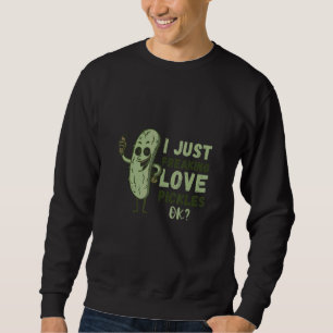 Sudadera Encurtido Me Encantan Los Encurtidos Comida Vegana