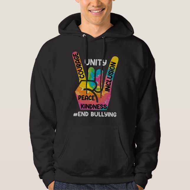 Sudadera End Bullying Awareness and Solidarity for handicap (Anverso)