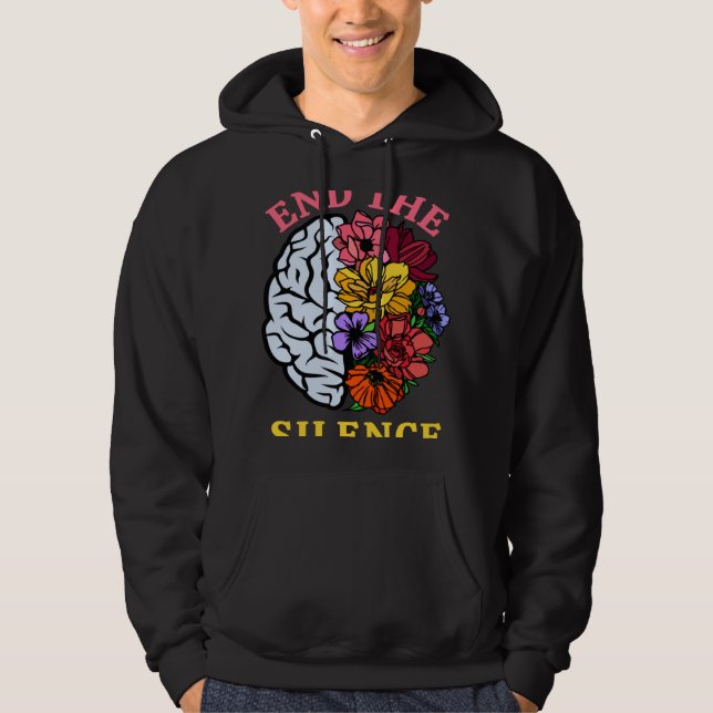 Sudadera End The Silence For Mental Health Awareness 2023   (Anverso)