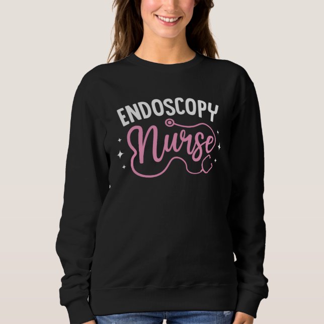 Sudadera Endos Nurse Stethoscope Nurse Student Graduate Lov (Anverso)