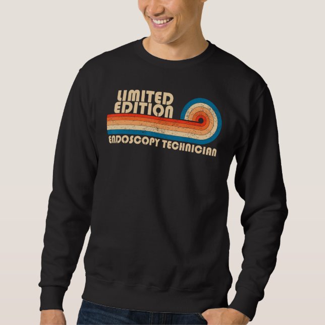 Sudadera ENDOSCOPY TECHNICIAN Funny Job Title Profession Bi (Anverso)