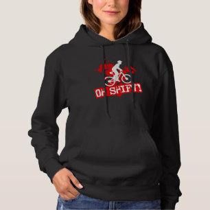 Sudadera Enduro MTB Bicicleta De Montaña Bajando Por La Col
