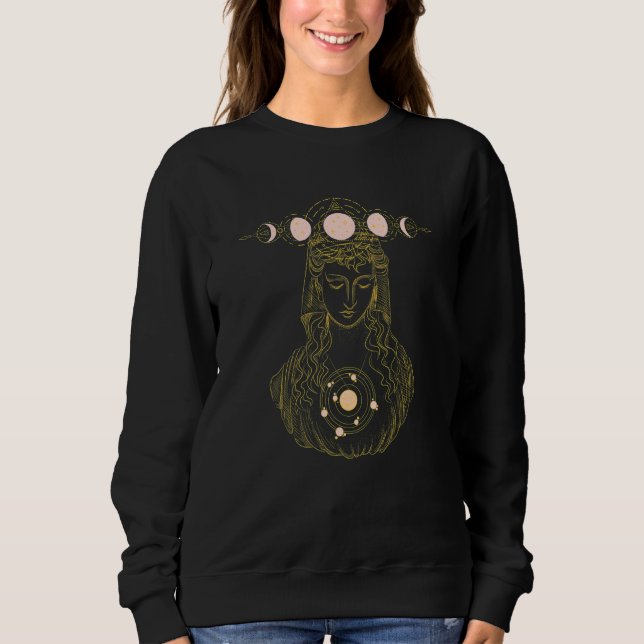 Sudadera Energía de la diosa de la luna (Anverso)