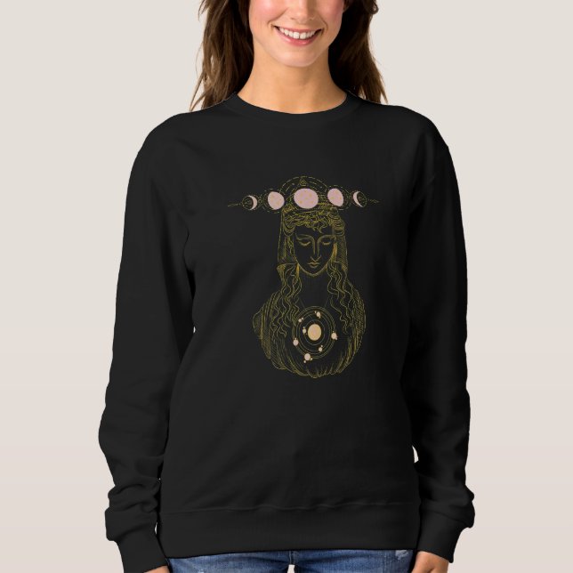 Sudadera Energía de la diosa de la luna (Anverso)
