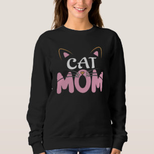 Sudadera Energía de Mamá Gata Perfecta Mamá Gata Orgullosa 
