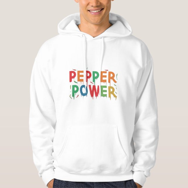 Sudadera energía de pimienta (Anverso)