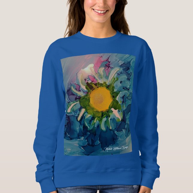 Sudadera Energía de verano de primavera brillante (Anverso)