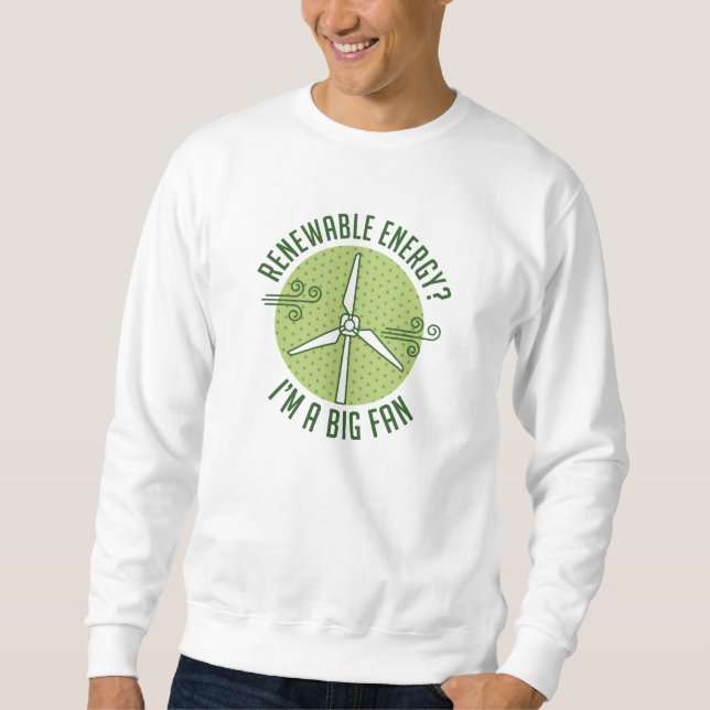Sudadera Energía renovable (Anverso)