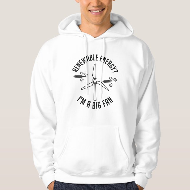 Sudadera Energía renovable (Anverso)