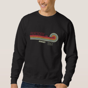 Sudadera Enero de 1961 60 años