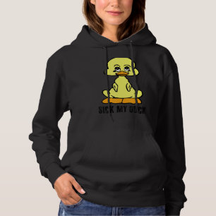 Sudadera Enfermar mi pato, cortado, sarcástico, inapropiado