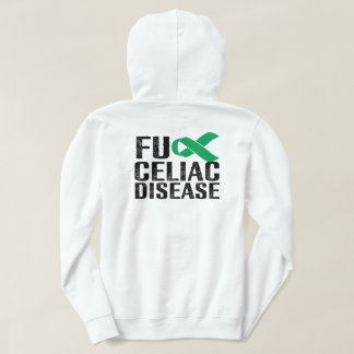 Sudadera Enfermedad Celíaca FU - Negro y Verde
