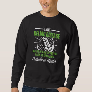 Sudadera Enfermedad Celial Gluten Conciencia Libre Fad Fuer