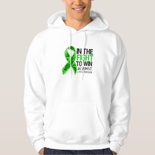 Sudadera Enfermedad de Lyme - lucha a ganar